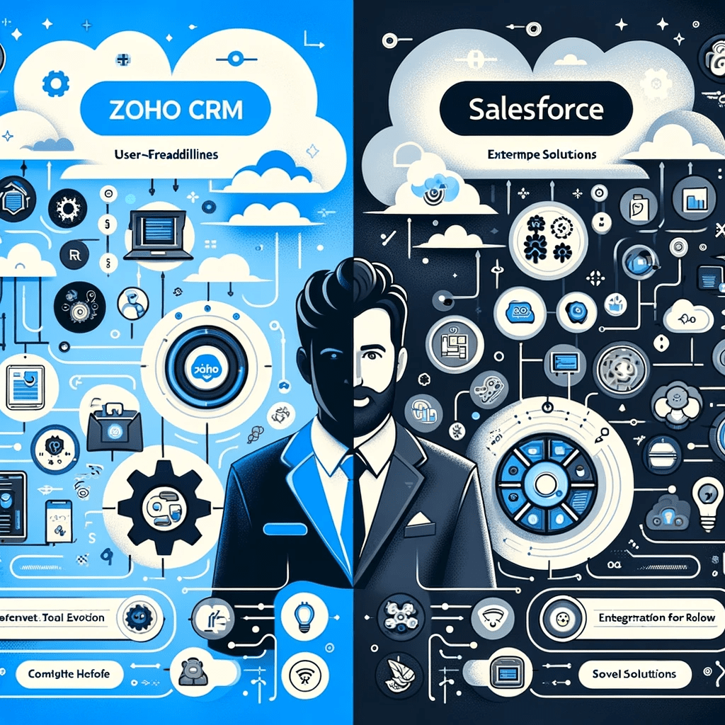 Comparative Analysis: Zoho CRM vs Salesforce - Which Reigns Supreme?