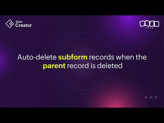 Optimize Data Management with Automated Subform Cleanup in Zoho Creator: A Comprehensive Guide
