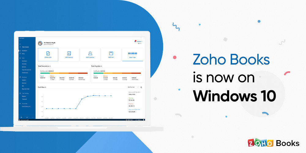 Presenting the all-new Zoho Books app for Windows 10