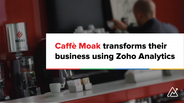 Caffè Moak derives critical insights using Zoho Analytics