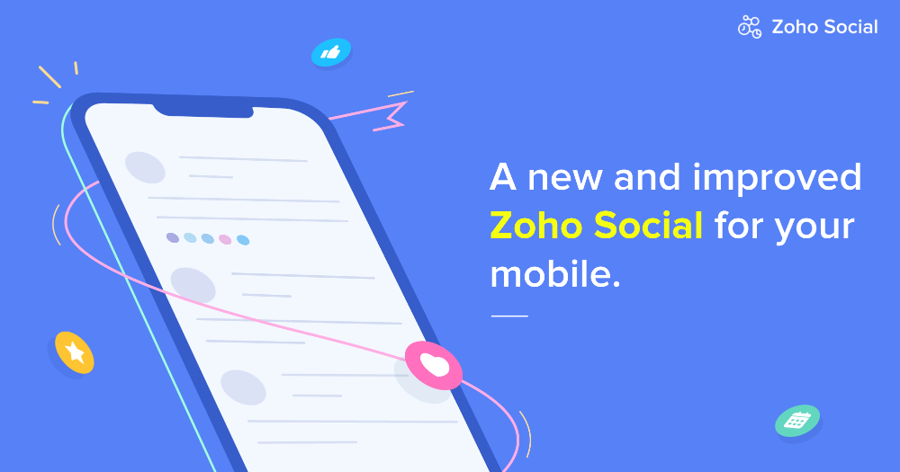 An all-new Zoho Social for your mobile
