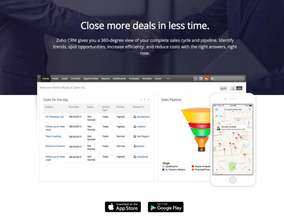 Zoho Boosts CRM with SalesInbox and Multichannel software