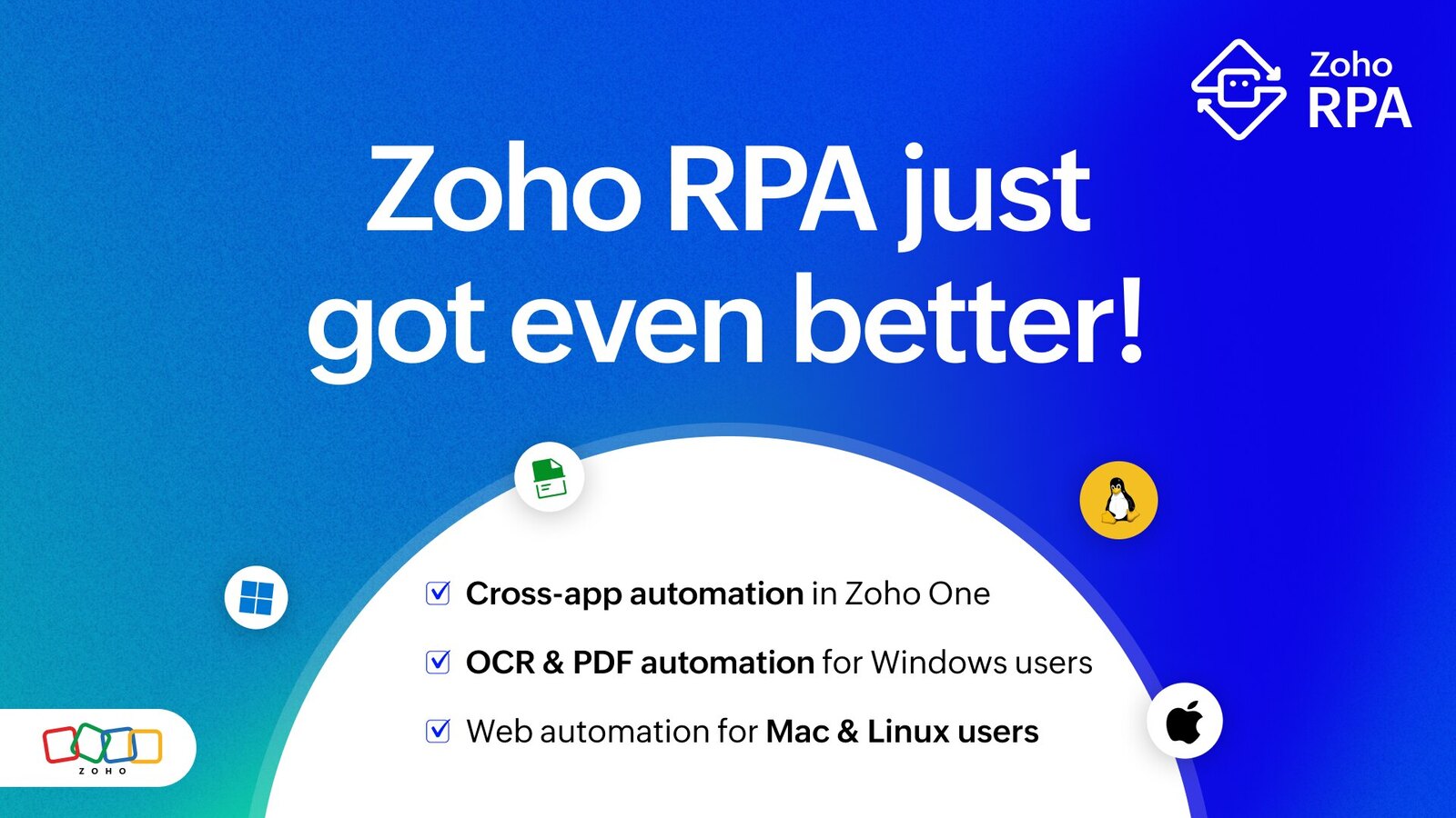 Unlock Seamless Business Automation with Zoho RPA: Elevate Efficiency and Innovation