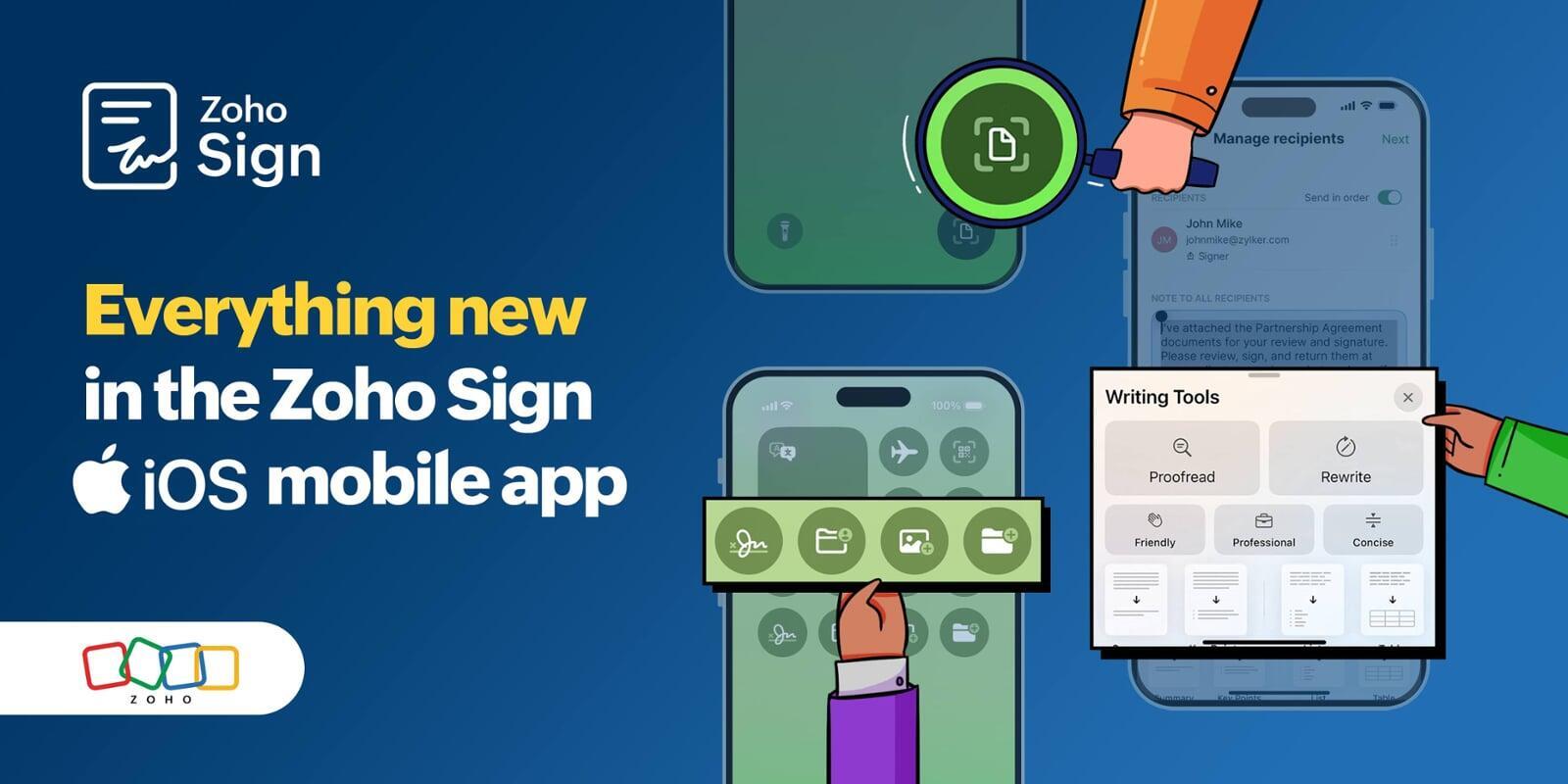 Revolutionize Your Business: Discover Zoho Sign's Game-Changing iOS Update