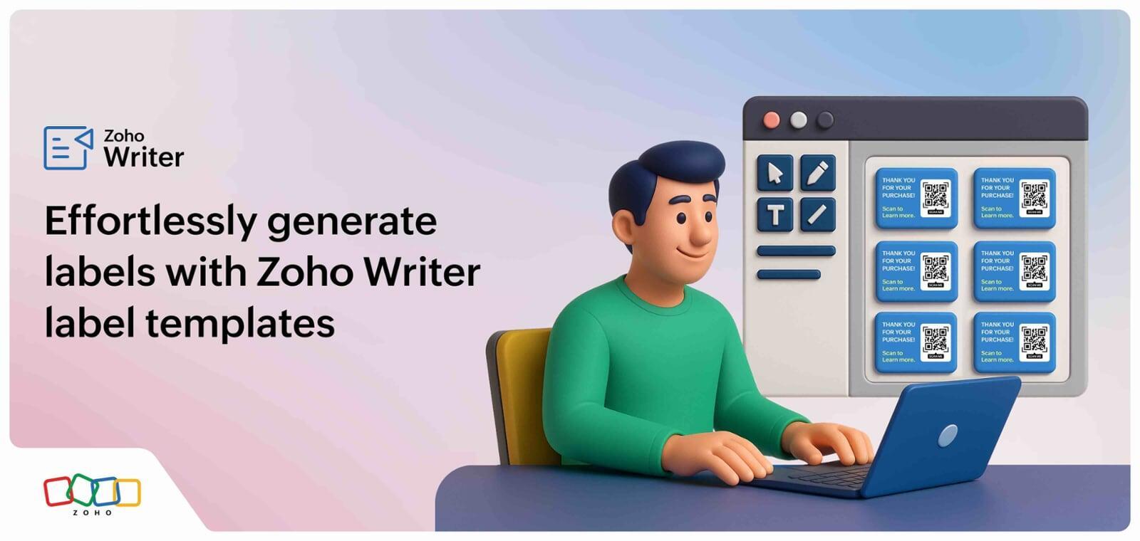 How Zoho Writer’s Label Templates and Automation Tools Transform Business Operations