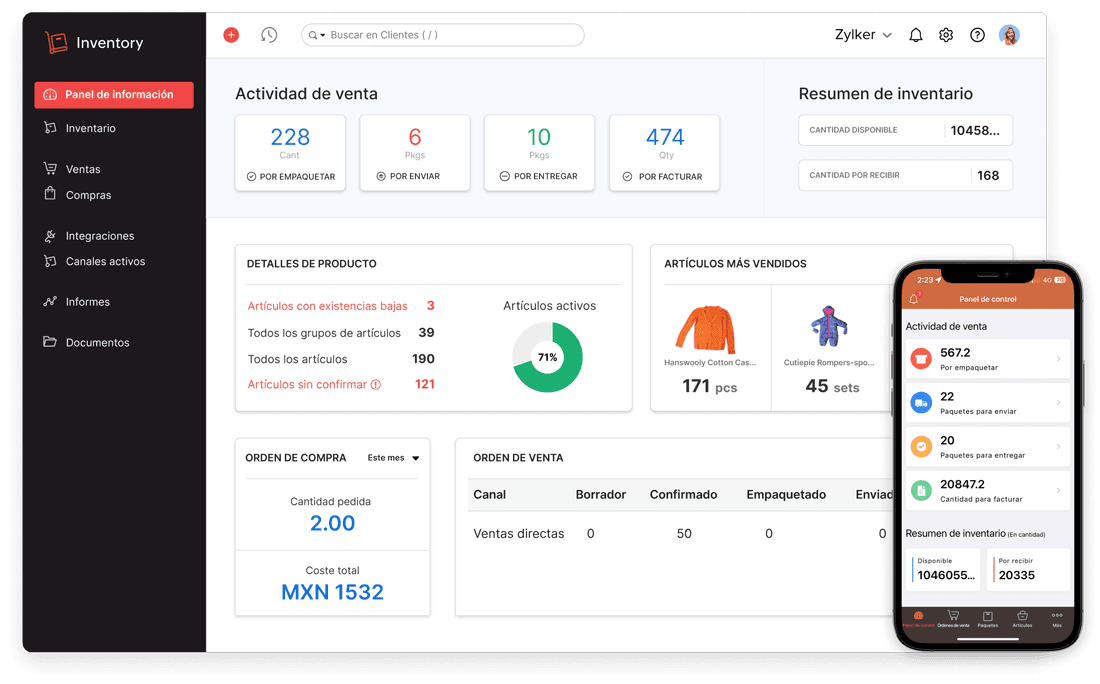 Save Time & Grow Your Business Use Zoho Inventory